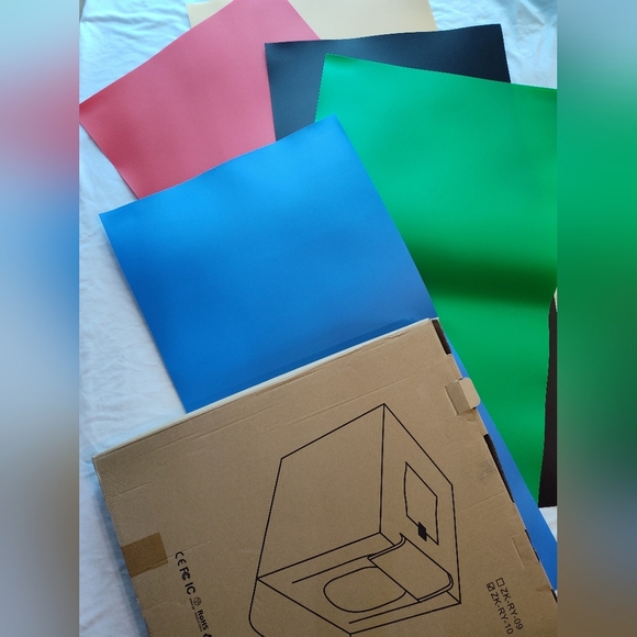 unbranded Other - 20" Light Box Backdrop Set NIB | 5 Colors Photography Background Replacement